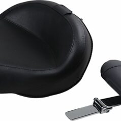 SEAT WIDE TOURING VINYL SOLO VINTAGE SMOOTH WITH BACKREST