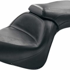 SEAT ONE-PIECE WIDE TOURING 2-UP VINTAGE SMOOTH