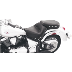 SEAT ONE-PIECE WIDE TOURING 2-UP STUDDED WITH CONCHOS