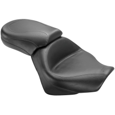 SEAT TWO-PIECE WIDE TOURING 2-UP VINTAGE SMOOTH