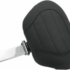 BACKREST & POST DELUXE TOURING BLACK