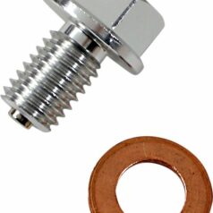 DRAIN PLUG MAGNETIC SLVR