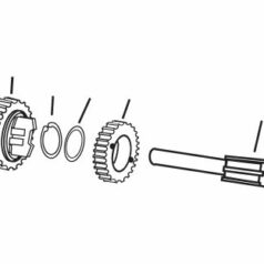 TRANSMISSION MAINSHAFT BEARING HD XL 4-SPEED