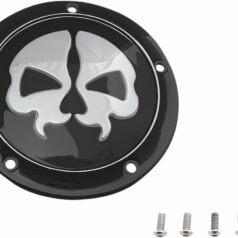 COVER DERBY SPLIT SKULL 5-HOLE BLACK