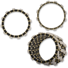 CLUTCH FRICTION PLATE KIT CARBON FIBER 10 PLATES