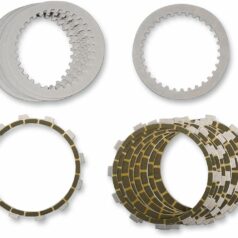 CLUTCH FRICTION & STEEL PLATE KIT KEVLAR/STEEL