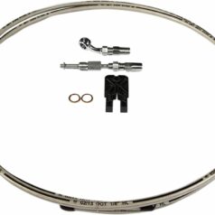 CLUTCH LINE HYDRAULIC BUILDER KIT BYO® STAINLESS POLISHED NATURE