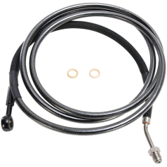 CLUTCH LINE HYDRAULIC PTFE CHROME BLACK