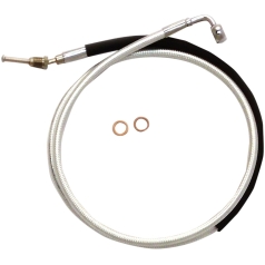 CLUTCH LINE +22" HYDRAULIC STERLING CHROMITE® II CHROME NATURE/CLEAR