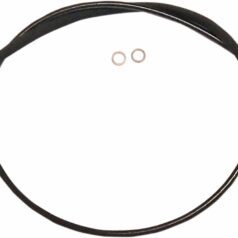 CLUTCH LINE +28" HYDRAULIC BLACK PEARL CHROME BLACK/CLEAR