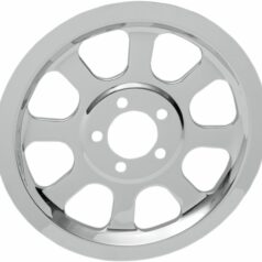 REAR BELT PULLEY COVER CHROME