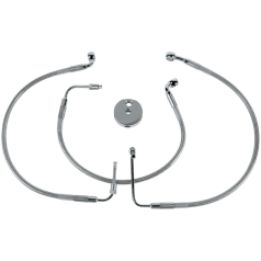 FRONT BRAKE LINE STAINLESS STEEL