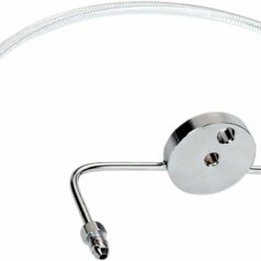 BRAKE LINE DESIGNER CLEAR JACKET CHROME NATURE