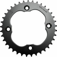 JTR1760.37 REAR REPLACEMENT SPROCKET 37 TEETH 520 PITCH NATURAL C49 HIGH CARBON STEEL