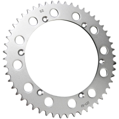 JTR223.53 REAR REPLACEMENT SPROCKET 53 TEETH 520 PITCH NATURAL C49 HIGH CARBON STEEL