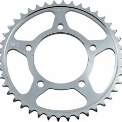 JTR1493.42 REAR REPLACEMENT SPROCKET 42 TEETH 530 PITCH NATURAL C49 HIGH CARBON STEEL
