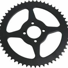 JTR833.54 REAR REPLACEMENT SPROCKET 54 TEETH 428 PITCH BLACK C49 HIGH CARBON STEEL