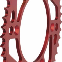 REAR SPROCKET / 46 TEETH / 520 PITCH / RED / ALUMINUM
