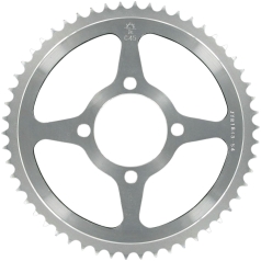 JTR1843.49 REAR REPLACEMENT SPROCKET 49 TEETH 428 PITCH NATURAL C49 HIGH CARBON STEEL