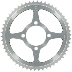 JTR1843.54 REAR REPLACEMENT SPROCKET 54 TEETH 428 PITCH NATURAL C49 HIGH CARBON STEEL