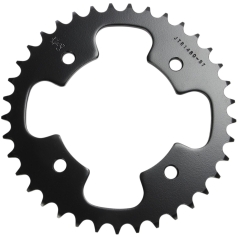 JTR1480.37 REAR REPLACEMENT SPROCKET 37 TEETH 520 PITCH NATURAL C49 HIGH CARBON STEEL
