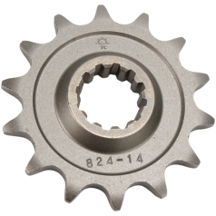 JTF824.16 FRONT REPLACEMENT SPROCKET 16 TEETH 520 PITCH NATURAL CHROMOLY STEEL ALLOY
