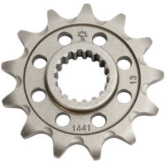 JTF1441.13SC FRONT SELF CLEANING SPROCKET 13 TEETH 520 PITCH NATURAL CHROMOLY STEEL ALLOY