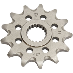 JTF427.13SC FRONT SELF CLEANING SPROCKET 13 TEETH 520 PITCH NATURAL CHROMOLY STEEL ALLOY