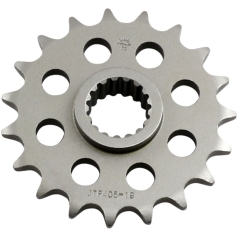 JTF405.19 FRONT REPLACEMENT SPROCKET 19 TEETH 525 PITCH NATURAL SCM420 CHROMOLY STEEL ALLOY
