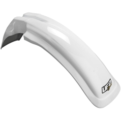 UNIVERSAL FRONT FENDER MX/ENDURO 125-250-500 WHITE