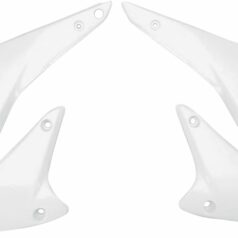 RADIATOR COVERS HONDA CRF450R WHITE