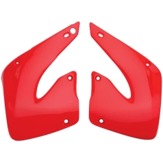 RADIATOR COVERS HONDA CR125/250 CRF-RED