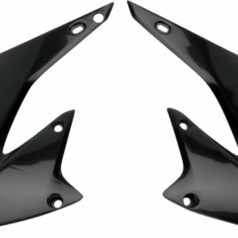 RADIATOR COVERS HONDA CR125/250 BLACK
