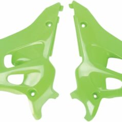 RADIATOR COVERS KAWASAKI KX125/250 KX-GREEN