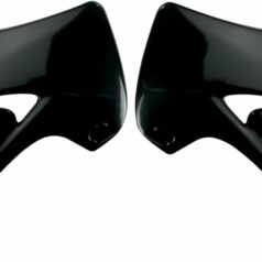 RADIATOR COVERS KAWASAKI KX125/250 BLACK