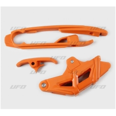 CHAIN GUIDE & SLIDER KIT KTM SX/SX-F ORANGE