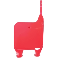 FRONT NUMBER PLATE HONDA CR125/250/500 CR-RED