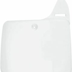 FRONT NUMBER PLATE SUZUKI RM125/250 WHITE