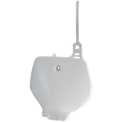 FRONT NUMBER PLATE YAMAHA YZ/YZF/WRF WHITE