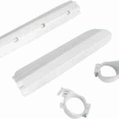 FORK SLIDER PROTECTORS YAMAHA YZ125/250 WHITE