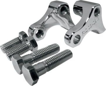 1"  REAR LOWERING KIT CHROME FOR HD