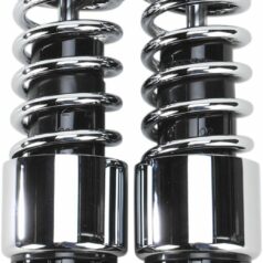 PROGRESSIVE SUSPENSION 412 SERIES STANDARD DUAL SHOCK ASSEMBLY CHROME 12" (305MM)