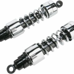 PROGRESSIVE SUSPENSION 412 SERIES HEAVY-DUTY DUAL SHOCK ASSEMBLY CHROME 13" (330MM)