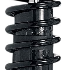 PROGRESSIVE SUSPENSION 412 SERIES HEAVY DUTY AMERICAN-TUNED GAS SHOCKS BLACK 13.5" (343MM)