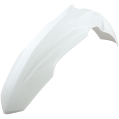 FRONT FENDER HONDA CRF450R/RX WHITE