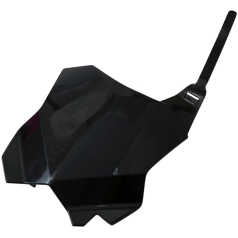 FRONT NUMBER PLATE KAWASAKI KXF250/450 BLACK