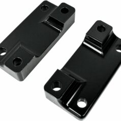 FENDER-TO-FORK ADAPTER FOR FLSTF-FENDER BLACK