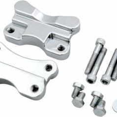FENDER-TO-FORK ADAPTER FOR 21" WHEEL CHROME