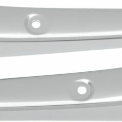 REPLACEMENT REAR FENDER STRUTS CHROME