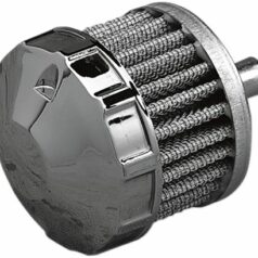 REPLACEMENT CRANKCASE BREATHER FILTER CHROME